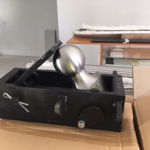Folding 3" Gooseneck ball